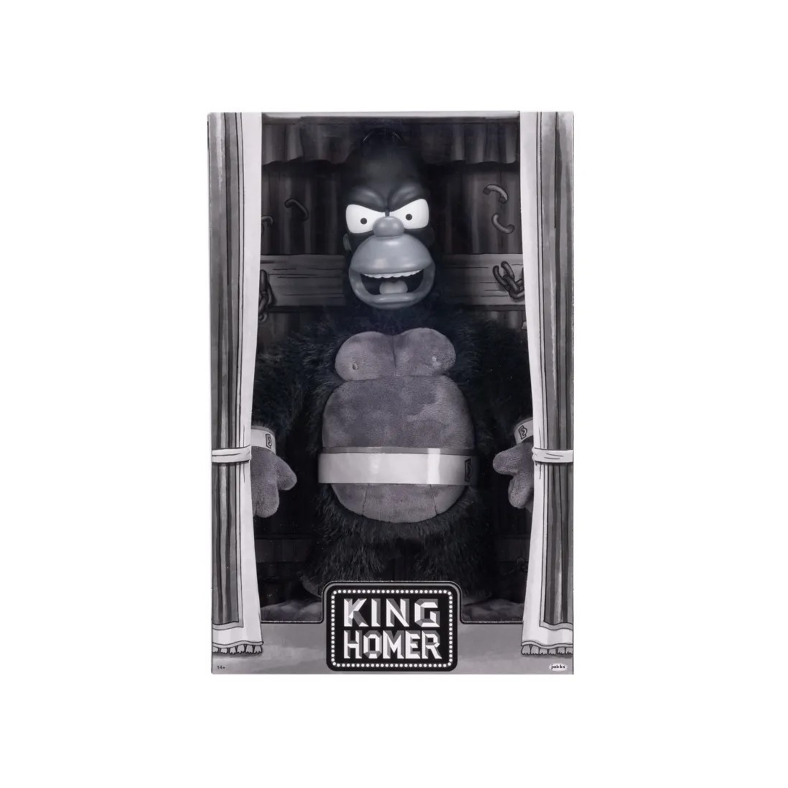 Jakks Pacific King Kong Homer The Simpsons Treehouse of Horror 16