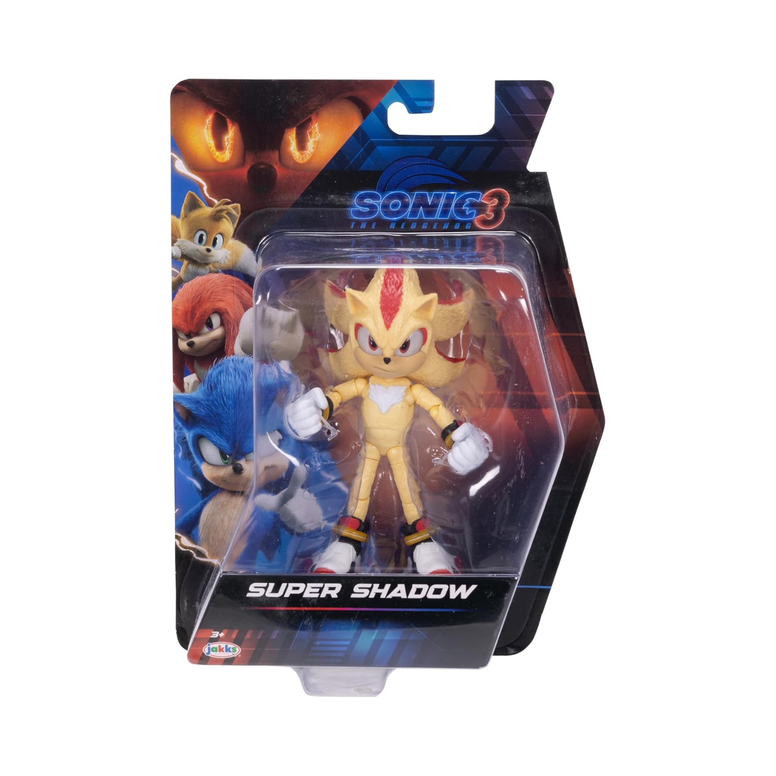 Jakks Pacific Super Shadow (Sonic the Hedgehog 3) 5-in Wave 3